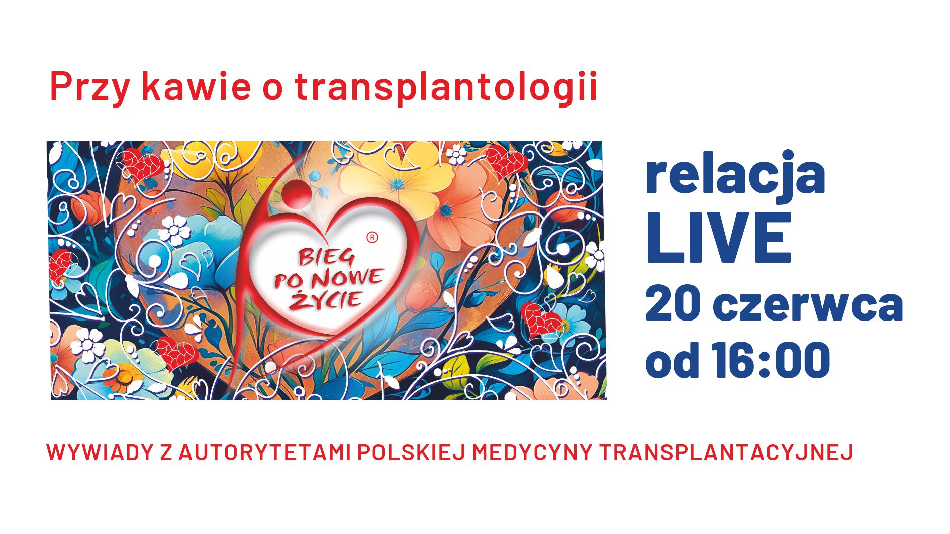 “Przy kawie o transplantologii” już jutro od 16:00