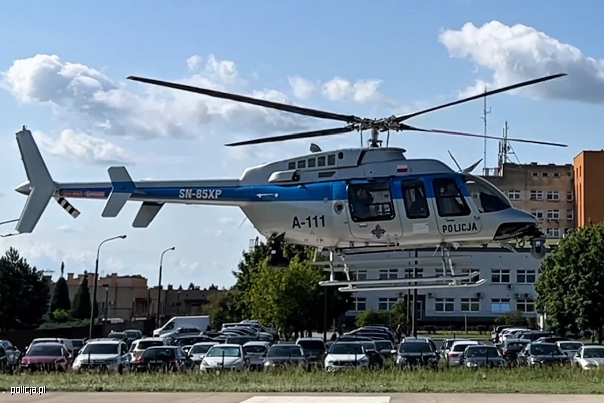 Policjanci transportowali organy