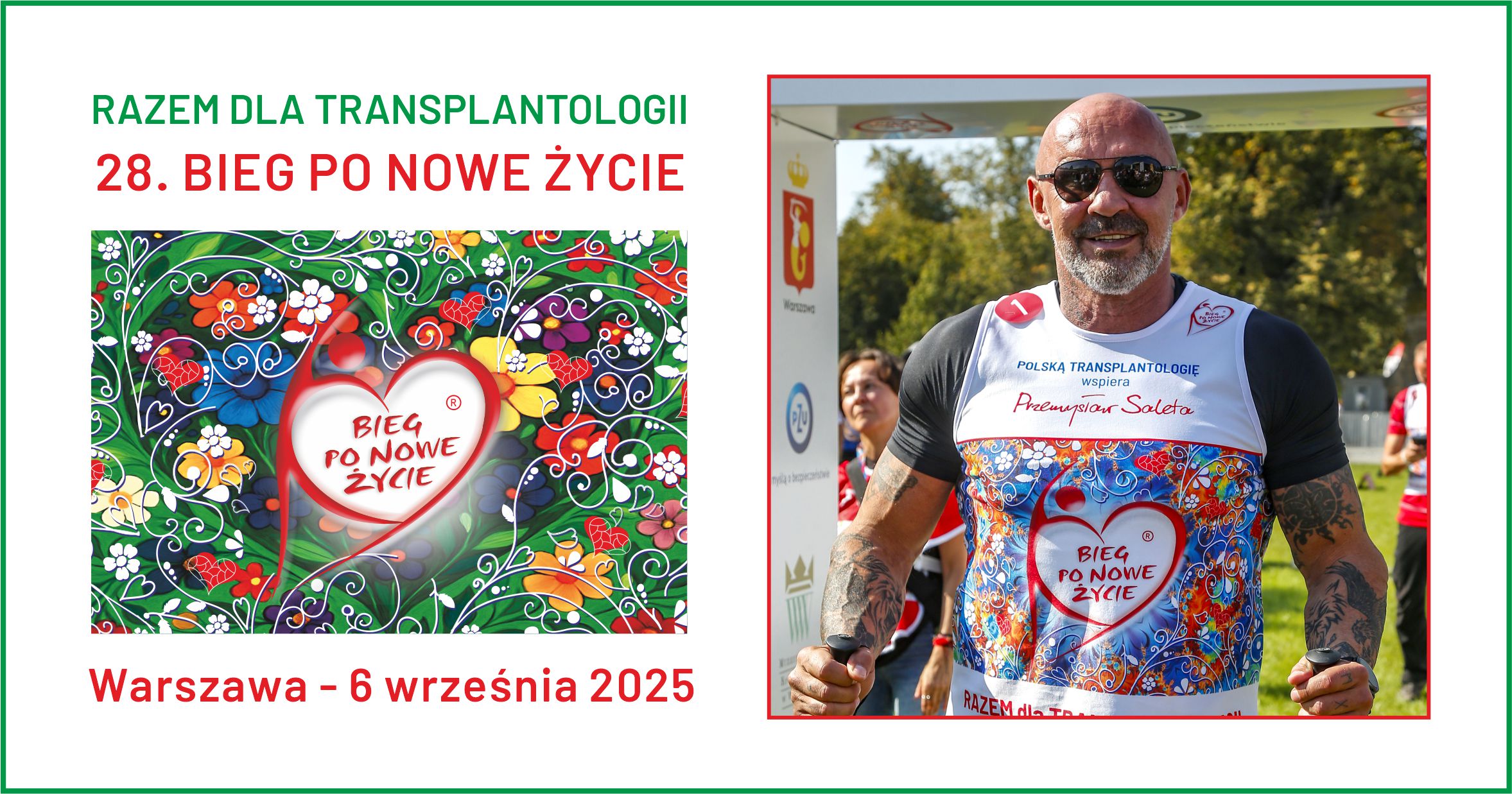 Przemysław Saleta jak zawsze gotowy do startu!