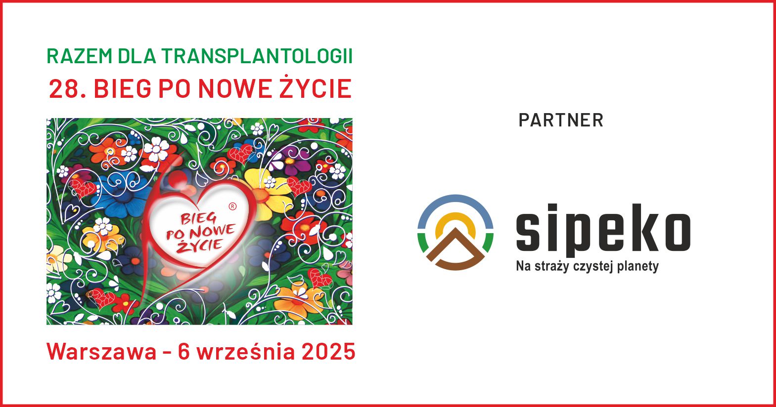 SIPEKO partnerem Biegu po Nowe Życie
