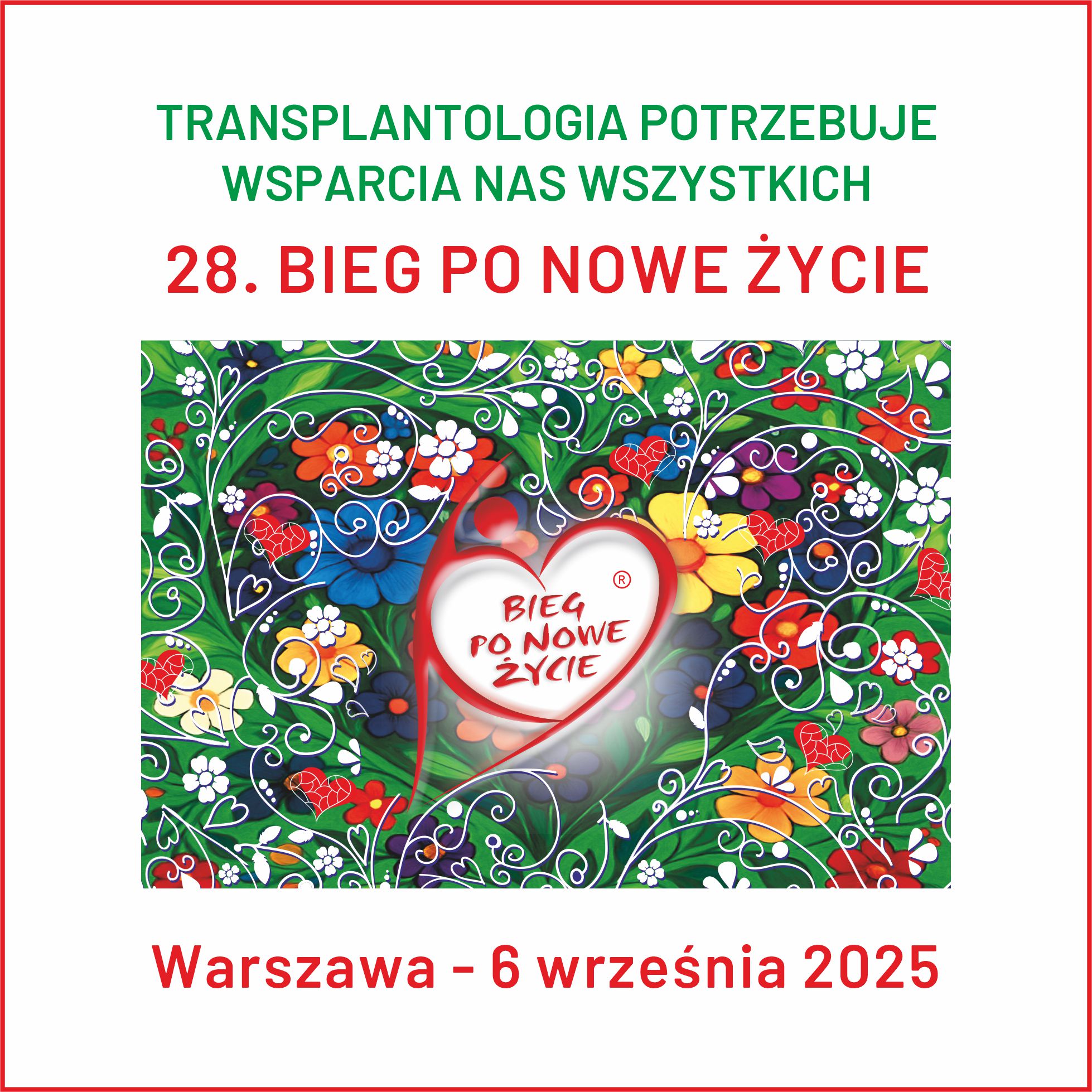 28. Bieg po Nowe Życie już jutro w Warszawie!