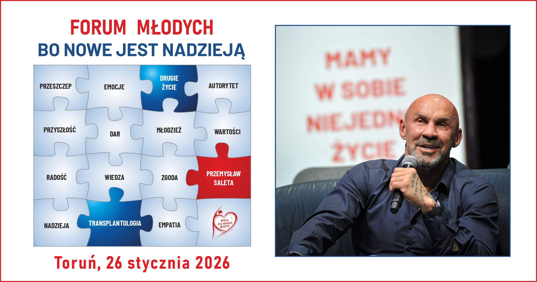 Przemysław Saleta na Forum Młodych w Toruniu!
