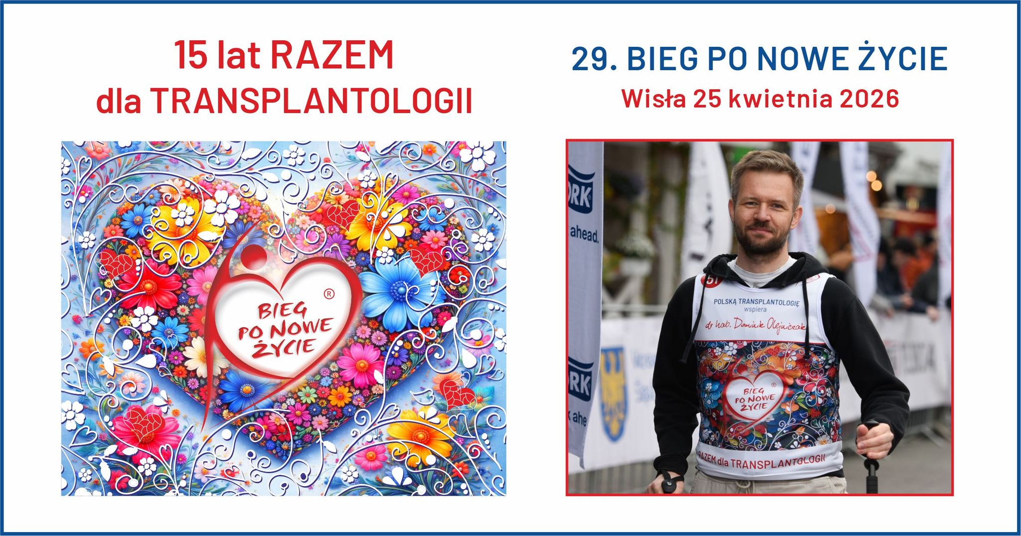 DR HAB. DOMINIK OLEJNICZAK NA STARCIE BIEGU W WIŚLE