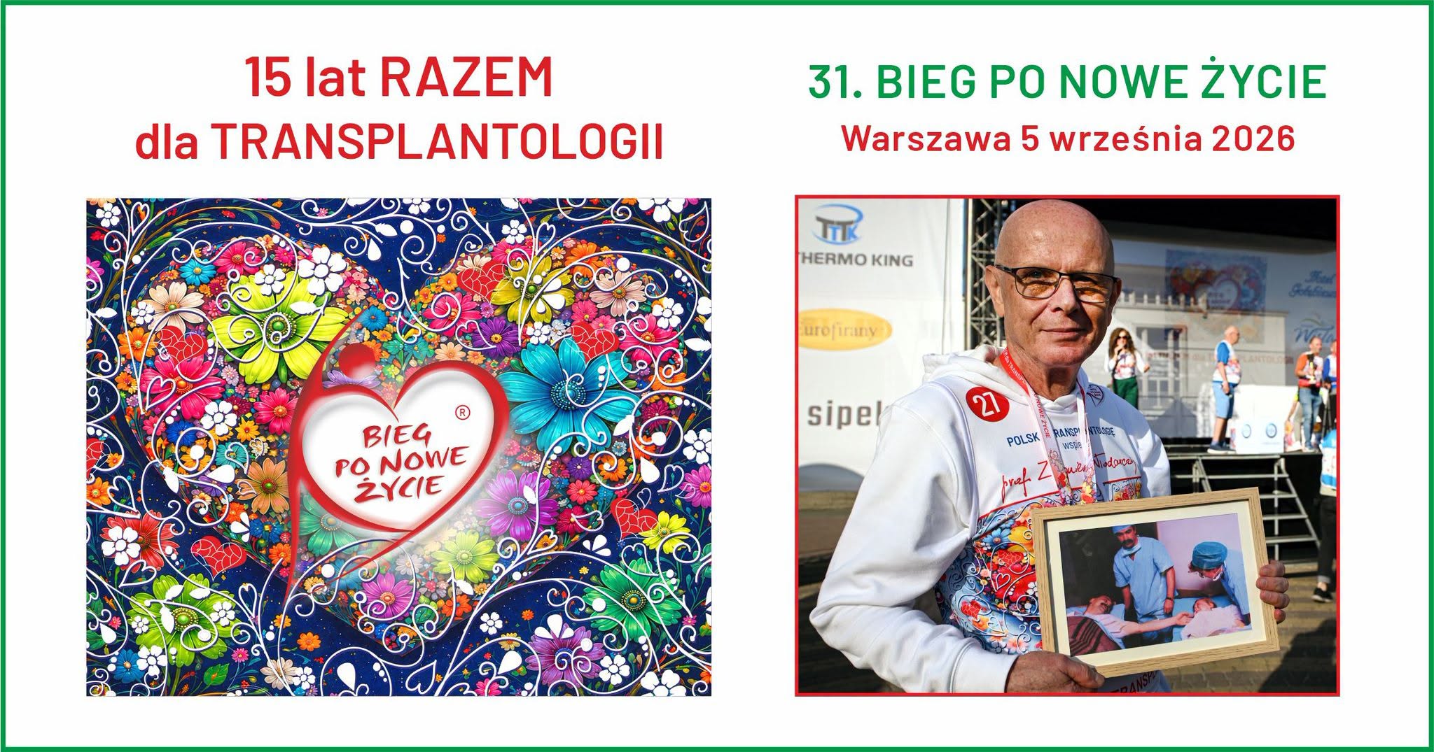 PROF. ZBIGNIEW WŁODARCZYK PO RAZ KOLEJNY Z BIEGIEM PO NOWE ŻYCIE
