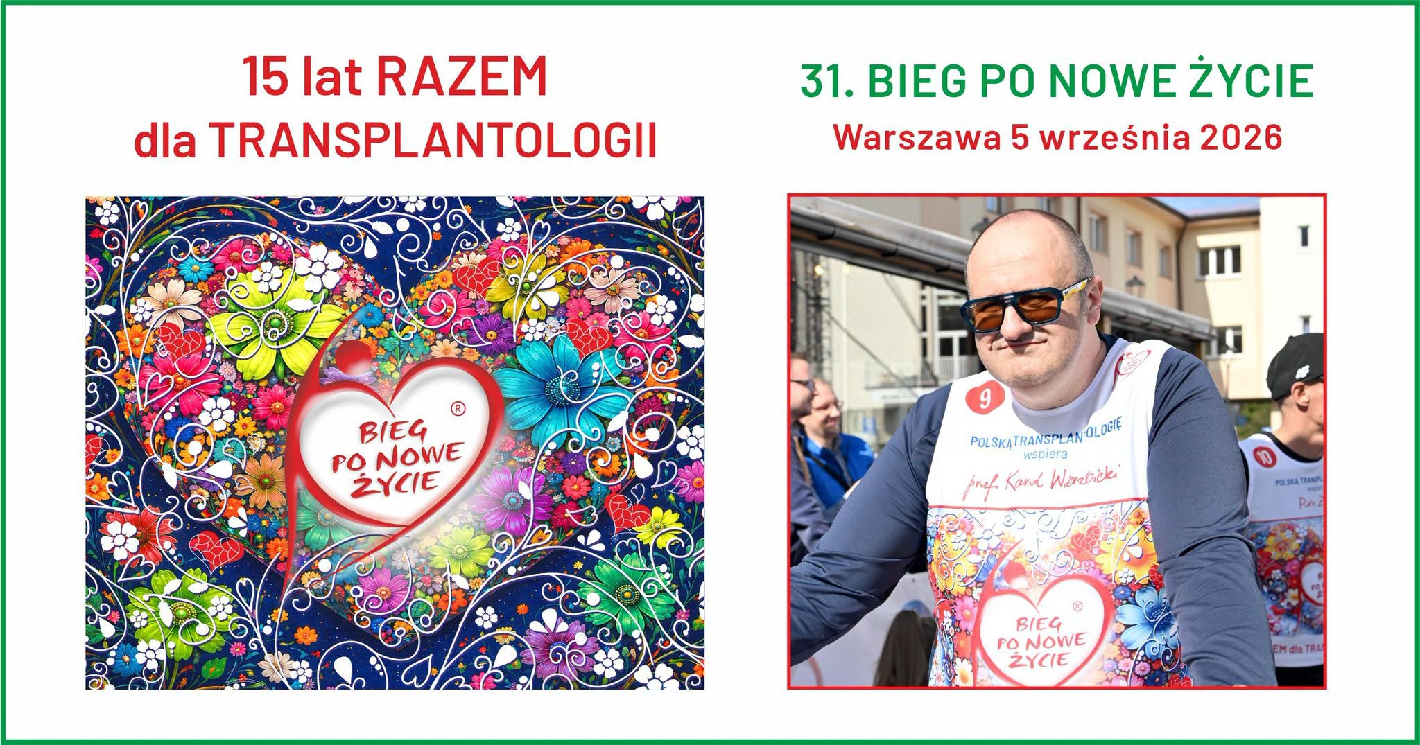PROF. KAROL WIERZBICKI PO RAZ KOLEJNY Z BIEGIEM PO NOWE ŻYCIE