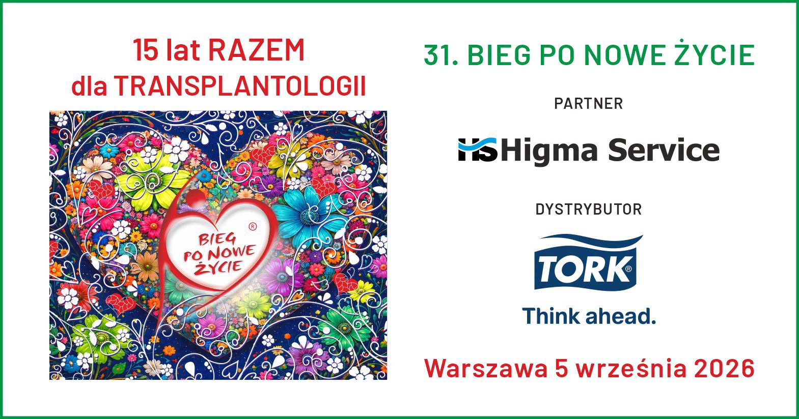 TORK I HIGMA SERVICE WSPÓLNIE DLA TRANSPLANTOLOGII