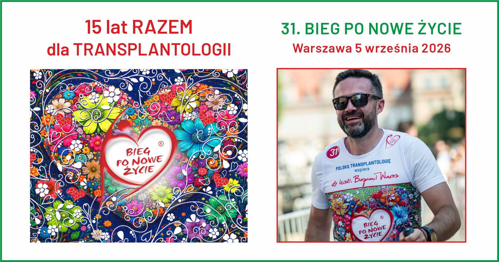 DR BOGUMIŁ WOWRA BĘDZIE Z NAMI NA 31. BIEGU PO NOWE ŻYCIE